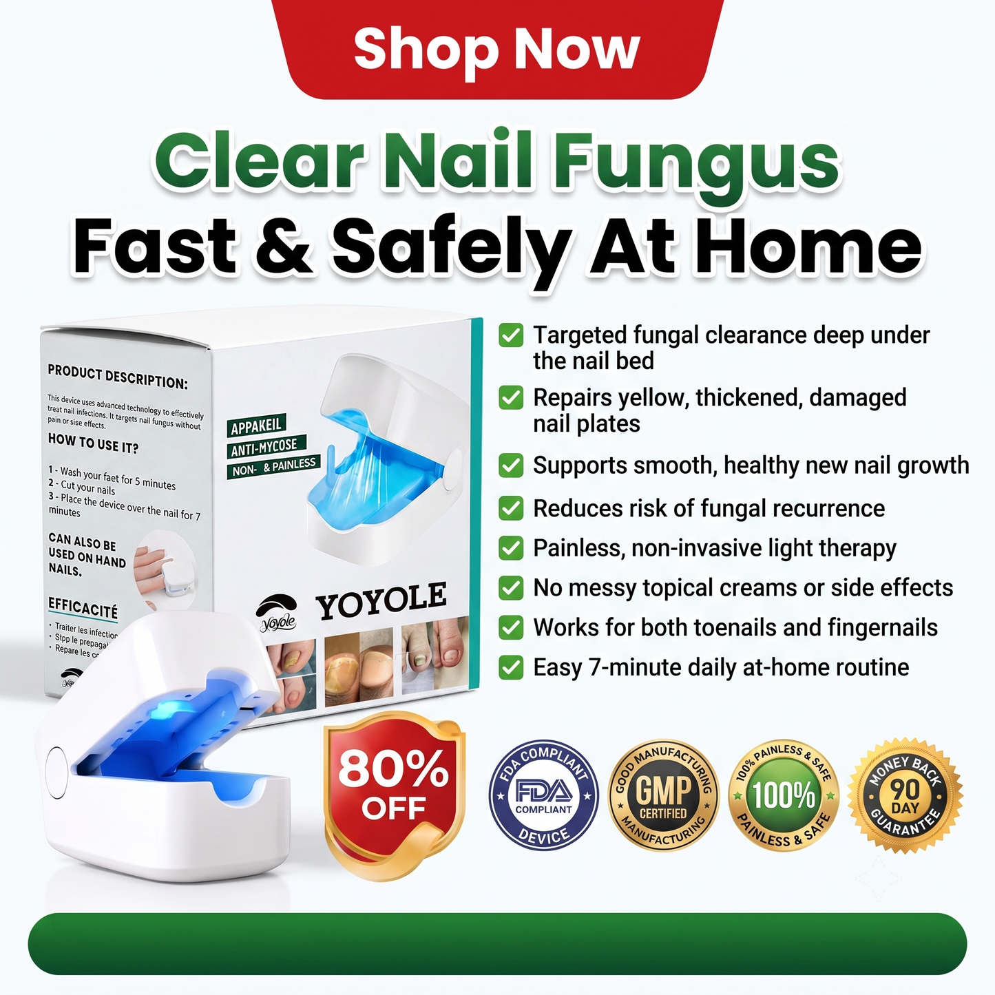 YOYOLE Anti-Fungal Device