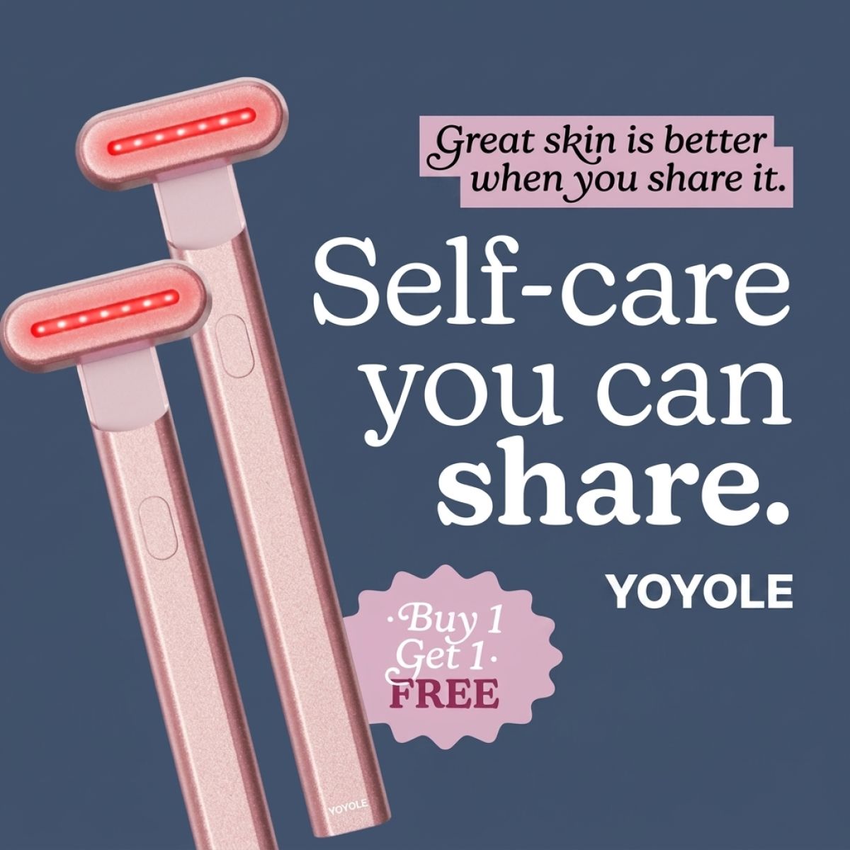 4-in-1 Radiant Renewal® Skincare Wand with Red Light Therapy