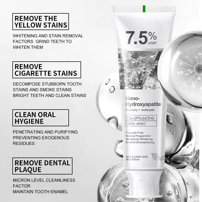 🦷YOYOLE® Bee venom &Nano-Hydroxyapatite Recovery + toothpaste >> 🔥Buy 1 Get 1 Free🔥🏆