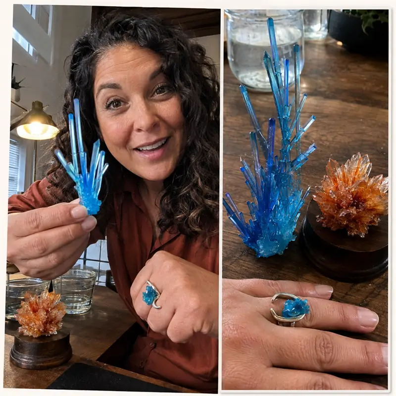 Save 50% by ordering today丨HUBUQ® CrystalGenesis — Luxury Textured Crystal Growing Kit