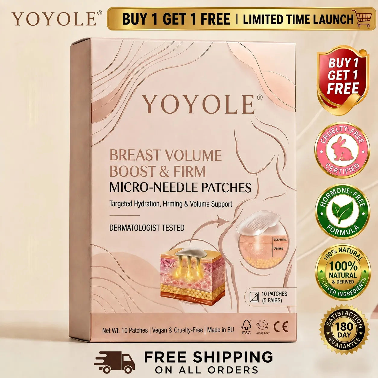 YOYOLE Get your 2nd bottle 50% OFF today!
